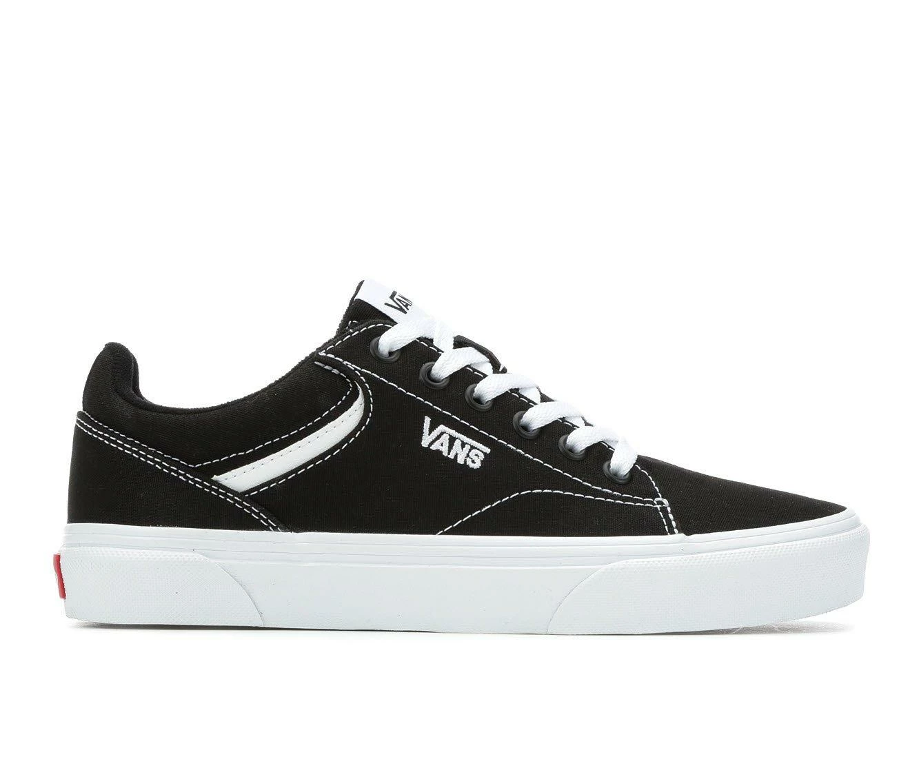 Brand new ๐ Women's Vans Seldan Skate ๐ Shoes Black/White ๐ 3 Brand new ๐ Women's Vans Seldan Skate ๐ Shoes Black/White ๐