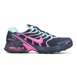 Cheap 👏 Women's Nike Air Max Torch 4 👟 Sneakers Navy/Pink/Aqua 🌟