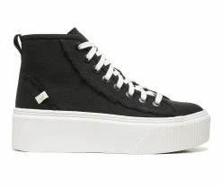 Budget ⌛ Women's Dr. Scholls For Now Hi Platform 👟 Sneakers Black 🔥