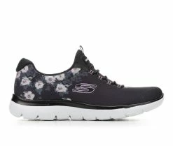 Best reviews of 🌟 Women's Skechers 149935 Summits Floral Slip-On 👟 Sneakers Black/Floral 👏