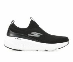 Budget 💯 Women's Skechers Go 128320 Run Elevate Slip-On 👟 Sneakers Black/White 🔔
