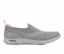 Best Pirce ⭐ Women's Skechers Arch Fit Don't Go 104164 Slip-On 👟 Sneakers Charcoal 👏