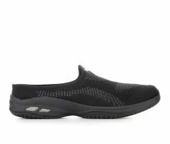 Coupon 💯 Women's Skechers Commute Time 100310 Mule 👟 Sneakers Black 😉
