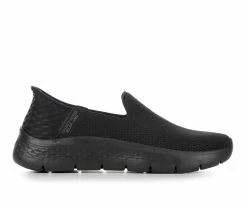 Discount 🤩 Women's Skechers Go GO WALK Slip-ins 124963 Walking 👟 Shoes Black 🛒