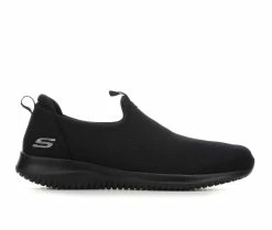 Flash Sale 🧨 Women's Skechers Ultra Flex Gracious Touch 149170 Slip-On 👟 Sneakers Black/Black ✔️