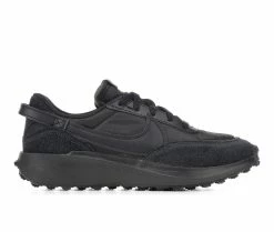 Deals 🥰 Women's Nike Waffle Debut 👟 Sneakers Black/Black 🥰