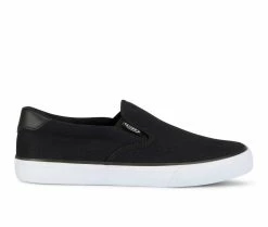 Cheapest 🧨 Women's Lugz Clipper Slip-On 👟 Sneakers Black/ White ⌛