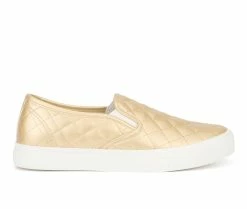 Cheap 🥰 Women's Olivia Miller Raine Slip-On 👟 Shoes Gold 😉