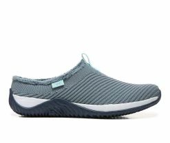 Cheapest 💯 Women's Ryka Echo Mule 👟 Sneakers Stormy Blue 🔔