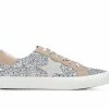 Best Sale 😍 Women's VINTAGE HAVANA Brenda 👟 Sneakers Silver Glitter 🤩 -DC Shoes - shop 1 16
