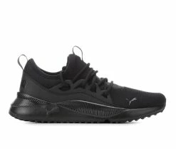 Budget ⭐ Women's Puma Pacer Future Allure Gloss Slip-On 👟 Sneakers Black/Black 🔔