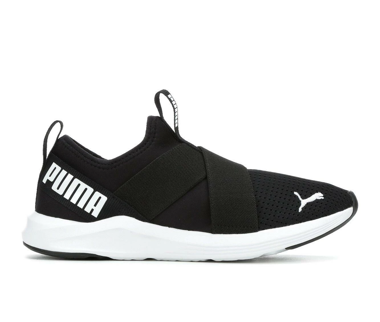 Discount ๐ Women's Puma Prowl Slip-On ๐ Sneakers Black/White ๐ 3 Discount ๐ Women's Puma Prowl Slip-On ๐ Sneakers Black/White ๐