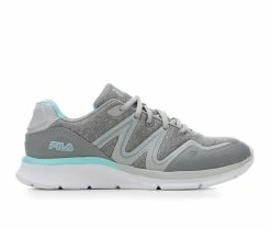 Brand new ✔️ Women's Fila Memory Allana 2 👟 Sneakers Grey/Turq 🛒