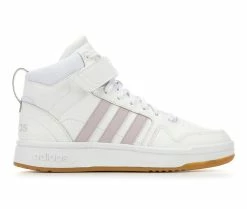 Coupon 🔔 Women's Adidas Post Move Mid Sustainable 👟 Sneakers White/Mauve/Gum 👏