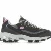 Flash Sale ❤️ Women's Skechers 149060 D'Lites Sparkling Rain 👟 Sneakers Charcoal/Pink 🔔 -DC Shoes - shop 1 202