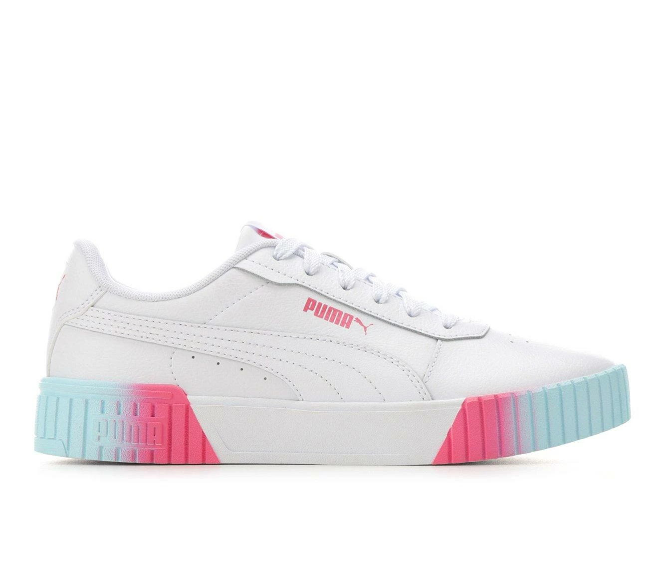 Hot Sale ๐ Women's Puma Carina 2.0 Fade ๐ Sneakers White/Pink/Blue ๐ 4 Hot Sale ๐ Women's Puma Carina 2.0 Fade ๐ Sneakers White/Pink/Blue ๐ - Image 2