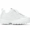 Hot Sale ⌛ Women's Fila Disruptor II Premium 👟 Sneakers White/White 😍 -DC Shoes - shop 1 22
