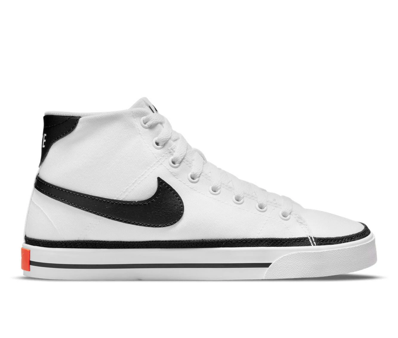 New ๐คฉ Women's Nike Court Legacy Mid Canvas ๐ Sneakers White/Black ๐คฉ 2 New ๐คฉ Women's Nike Court Legacy Mid Canvas ๐ Sneakers White/Black ๐คฉ