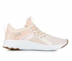 Coupon 🧨 Women's Puma Softride Sophia Eco 👟 Sneakers Pink/Silv/Wht 👏