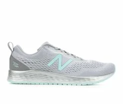 Flash Sale 👍 Women's New Balance Fresh Foam Arishi V3 👟 Sneakers Grey/Teal 🤩