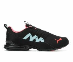 Brand new 🧨 Women's Puma Riaze Prowl 👟 Sneakers Black/Pink/Blue 🌟 -DC Shoes - shop 1 331