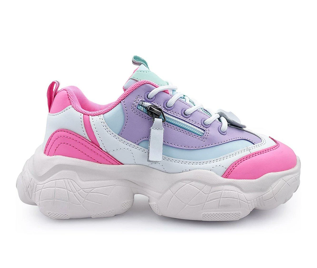 Wholesale ๐ Women's Berness Ivy5007 Chunky Fashion ๐ Sneakers Beige/Red ๐ 4 Wholesale ๐ Women's Berness Ivy5007 Chunky Fashion ๐ Sneakers Beige/Red ๐ - Image 2