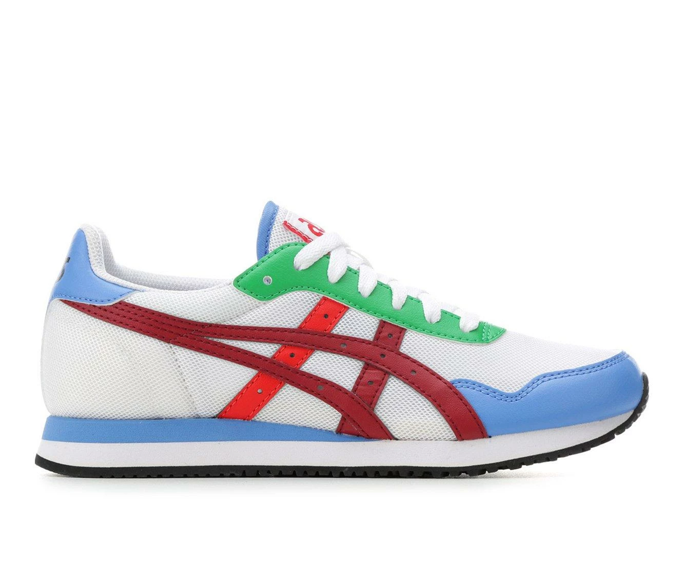 Wholesale ๐ Women's ASICS Tiger Runner ๐ Sneakers Wht/Red/Blu/Grn ๐ 3 Wholesale ๐ Women's ASICS Tiger Runner ๐ Sneakers Wht/Red/Blu/Grn ๐