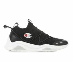 Best Sale ๐ฅฐ Women's Champion Xcel Slip-On ๐ Sneakers Black/Slvr/Red ๐