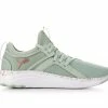 Cheapest 😀 Women's Puma Softride Sophia Speckle 👟 Sneakers Green/White ✨ -DC Shoes - shop 1 398