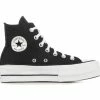 Promo 🥰 Women's Converse Chuck Taylor All Star Lift Hi High-Top Platform 👟 Sneakers Black/White 😉 -DC Shoes - shop 1 4