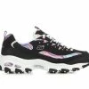 Brand new 🧨 Women's Skechers 149789 D'Lites Marble 👟 Sneakers Black Marble ⌛ -DC Shoes - shop 1 42