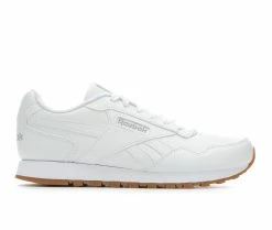 Wholesale ❤️ Women's Reebok Classic Harman Run 👟 Sneakers White/Steel/Gum 👍