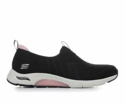 Best reviews of 💯 Women's Skechers Arch Fit Top Pick 104251 Slip-On 👟 Sneakers Black/Pink 💯
