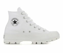 Flash Sale ❤️ Women's Converse Chuck Taylor All Star Lugged Platform 👟 Sneakers White Mono 😉