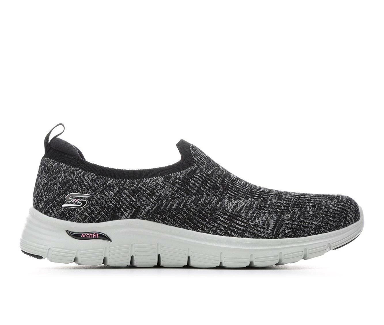 Discount ๐ Women's Skechers Arch Fit Vista 104371 Slip-On ๐ Sneakers Black/Pink โญ 3 Discount ๐ Women's Skechers Arch Fit Vista 104371 Slip-On ๐ Sneakers Black/Pink โญ