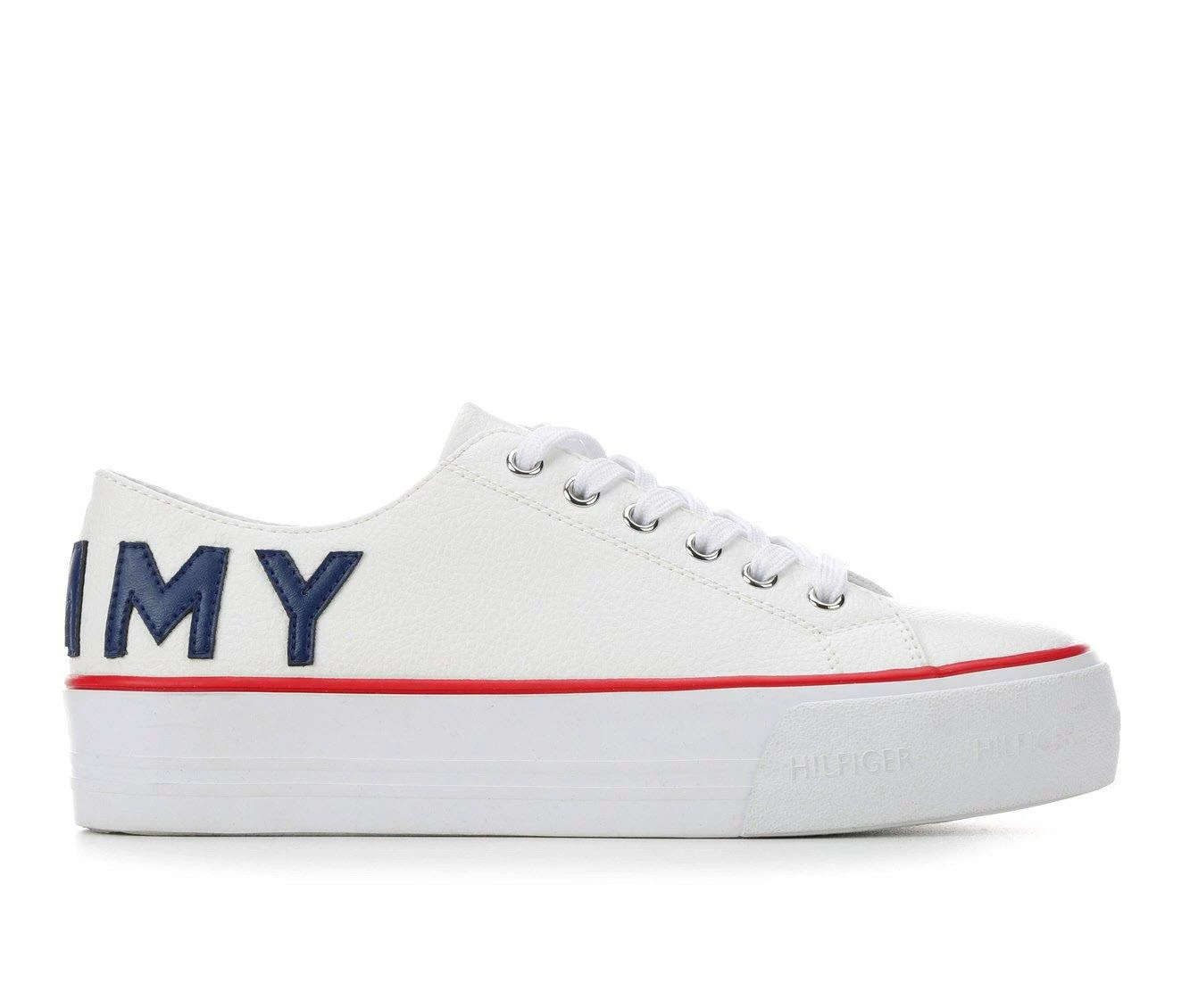 Outlet ๐ Women's Tommy Hilfiger Helien Platform ๐ Sneakers Wht/Naval Blue ๐ 4 Outlet ๐ Women's Tommy Hilfiger Helien Platform ๐ Sneakers Wht/Naval Blue ๐ - Image 2