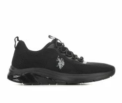 Wholesale 🤩 Women's US Polo Assn Gran-M 👟 Sneakers Blk/Grey/Blk ⌛