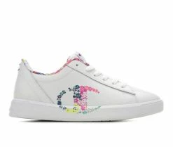 Coupon 😀 Women's Champion Pure Floral 👟 Sneakers White/Berry 💯