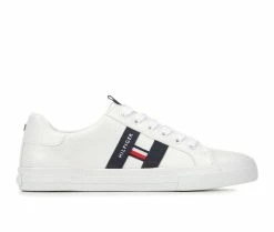 Best deal 🎁 Women's Tommy Hilfiger Larria 👟 Sneakers White/Navy ✔️