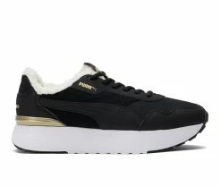 Discount โ Women's Puma R78 Voyage Teddy ๐ Sneakers Black/Gold ๐ฅฐ 9 Discount โ Women's Puma R78 Voyage Teddy ๐ Sneakers Black/Gold ๐ฅฐ -DC Shoes - shop 1 513