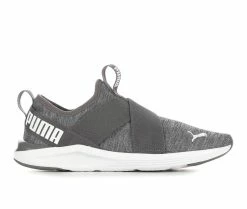 Brand new ⭐ Women's Puma Prowl Knit Slip-On 👟 Sneakers Grey/White ✨