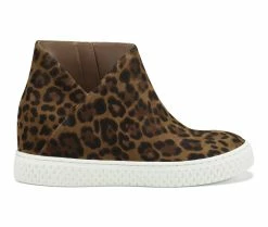 Cheapest 🥰 Women's Aerosoles Zirah Platform Wedge 👟 Sneakers Leopard 🥰