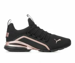 Top 10 🌟 Women's Puma Axelion Metallic 👟 Sneakers Black/Metallic 😉