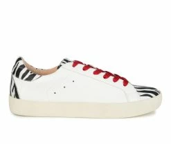 Cheap 💯 Women's Journee Collection Erica Wide Width 👟 Sneakers Zebra 🥰