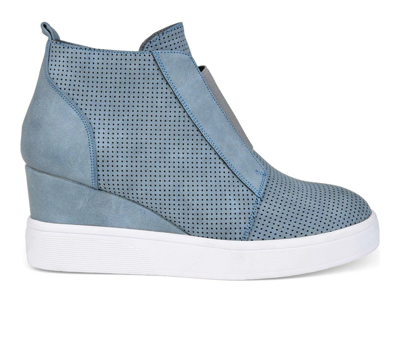 Flash Sale ๐ Women's Journee Collection Clara Wedge ๐ Sneakers Blue โจ 3 Flash Sale ๐ Women's Journee Collection Clara Wedge ๐ Sneakers Blue โจ
