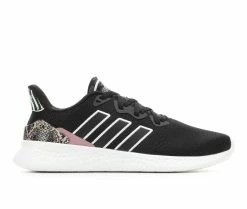Flash Sale ⭐ Women's Adidas Puremotion Special Edition Sustainable 👟 Sneakers Blk/Wht/Mauve 👏