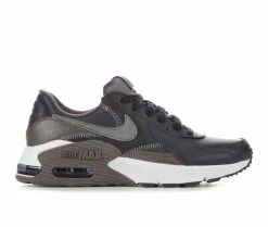 Wholesale 🎉 Women's Nike Air Max Excee Leather 👟 Sneakers Purple/Wht 🤩
