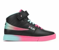 Best reviews of 🎁 Women's Fila Vulc 13 GF High-Top 👟 Sneakers Blk/Blue/Pink ⌛