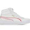 Best reviews of 🧨 Women's Puma Carina Mid Logo Block High-Top 👟 Sneakers White/Red 😀 -DC Shoes - shop 1 734