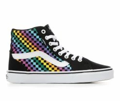 Outlet ๐ Women's Vans Filmore Mini Check Skate ๐ Shoes Rainbow ๐